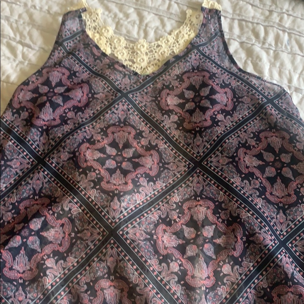 Sheer/Lace top
